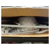 Drive Medical 11148-1 Folding Steel Bedside Commode Chair, Portable Toilet, Supports Individuals Weighing Up To 350 Lbs, with 7.5 Qt. Bucket and 13.5 Inch Seat, Grey - Retail: $31 Drive Medical 11148-1 Folding Steel Bedside Commode Chair, Portable Toilet, Supports Individuals Weighing Up To 350 Lbs, with 7.5 Qt. Bucket and 13.5 Inch Seat, Grey - Retail: $31