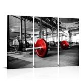 Saypeacher Weightlifting Canvas Wall Art Dumbbells Painting Pictures Gym Training Poster Fitness Artwork Prints - Retail: $65 Saypeacher Weightlifting Canvas Wall Art Dumbbells Painting Pictures Gym Training Poster Fitness Artwork Prints - Retail: $65