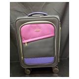 LOVEVOOK 4 Pcs Carry On Luggage 22x14x9 Airline Approved, 20 Inch Carry On Suitcases with Wheels, Softside Rolling Suitcase for Women Men, with TSA Lock Weekender Travel Luggage - Retail: $80 LOVEVOOK 4 Pcs Carry On Luggage 22x14x9 Airline Approved, 20 Inch Carry On Suitcases with Wheels, Softside Rolling Suitcase for Women Men, with TSA Lock Weekender Travel Luggage - Retail: $80