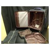 LOVEVOOK 4 Pcs Carry On Luggage 22x14x9 Airline Approved, 20 Inch Carry On Suitcases with Wheels, Softside Rolling Suitcase for Women Men, with TSA Lock Weekender Travel Luggage - Retail: $80 LOVEVOOK 4 Pcs Carry On Luggage 22x14x9 Airline Approved, 20 Inch Carry On Suitcases with Wheels, Softside Rolling Suitcase for Women Men, with TSA Lock Weekender Travel Luggage - Retail: $80