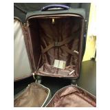 LOVEVOOK 4 Pcs Carry On Luggage 22x14x9 Airline Approved, 20 Inch Carry On Suitcases with Wheels, Softside Rolling Suitcase for Women Men, with TSA Lock Weekender Travel Luggage - Retail: $80 LOVEVOOK 4 Pcs Carry On Luggage 22x14x9 Airline Approved, 20 Inch Carry On Suitcases with Wheels, Softside Rolling Suitcase for Women Men, with TSA Lock Weekender Travel Luggage - Retail: $80