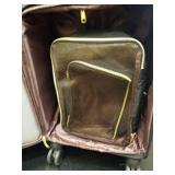 LOVEVOOK 4 Pcs Carry On Luggage 22x14x9 Airline Approved, 20 Inch Carry On Suitcases with Wheels, Softside Rolling Suitcase for Women Men, with TSA Lock Weekender Travel Luggage - Retail: $80 LOVEVOOK 4 Pcs Carry On Luggage 22x14x9 Airline Approved, 20 Inch Carry On Suitcases with Wheels, Softside Rolling Suitcase for Women Men, with TSA Lock Weekender Travel Luggage - Retail: $80