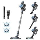 Cordless Vacuum Cleaner with Self-Standing, LED Screen Stick Vacuum Cleaners for Home, Lightweight Powerful Suction Vacuum, 6-in-1 Rechargeable Vacuum for Carpets, Pet Hair, Hardwood Floors - Retail:  Cordless Vacuum Cleaner with Self-Standing, LED Screen Stick Vacuum Cleaners for Home, Lightweight Powerful Suction Vacuum, 6-in-1 Rechargeable Vacuum for Carpets, Pet Hair, Hardwood Floors - Retail: