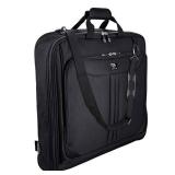 ZEGUR Premium Suit Garment Bag Carry On - Hangs 4 Suits - Travel & Business with Shoulder Strap and Laptop Compartment - Retail: $70 ZEGUR Premium Suit Garment Bag Carry On - Hangs 4 Suits - Travel & Business with Shoulder Strap and Laptop Compartment - Retail: $70