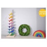 14 Inch Preserved Boxwood Wreath for Fall – Indoor-Only Greenery Autumn Décor for Doors, Mantels & Walls – Medium Fade-Resistant Eco-Friendly Accent by Birbird Decor - Retail: $40 14 Inch Preserved Boxwood Wreath for Fall – Indoor-Only Greenery Autumn Décor for Doors, Mantels & Walls – Medium Fade-Resistant Eco-Friendly Accent by Birbird Decor - Retail: $40