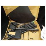 Bird Feeder Pole - 93 Inch Heavy Duty Birdhouse Pole with Squirrel Proof Baffle and 4 Hooks, Adjustable Wild Bird Feeding Station Hanging Pole for Outdoors, Yard, Garden Decor, Black - Retail: $39 Bird Feeder Pole - 93 Inch Heavy Duty Birdhouse Pole with Squirrel Proof Baffle and 4 Hooks, Adjustable Wild Bird Feeding Station Hanging Pole for Outdoors, Yard, Garden Decor, Black - Retail: $39