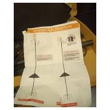 Bird Feeder Pole - 93 Inch Heavy Duty Birdhouse Pole with Squirrel Proof Baffle and 4 Hooks, Adjustable Wild Bird Feeding Station Hanging Pole for Outdoors, Yard, Garden Decor, Black - Retail: $39 Bird Feeder Pole - 93 Inch Heavy Duty Birdhouse Pole with Squirrel Proof Baffle and 4 Hooks, Adjustable Wild Bird Feeding Station Hanging Pole for Outdoors, Yard, Garden Decor, Black - Retail: $39