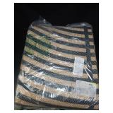 Lahome Modern Rainbow Easy Jute Carpet, Washable Rugs 5x7 for Living Room Black Farmhouse Dining Room Rug, Contemporary Natural Throw Mat Non Slip Floor Carpet for Office RV Patio - Retail: $81 Lahome Modern Rainbow Easy Jute Carpet, Washable Rugs 5x7 for Living Room Black Farmhouse Dining Room Rug, Contemporary Natural Throw Mat Non Slip Floor Carpet for Office RV Patio - Retail: $81