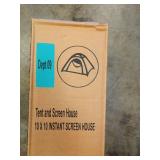 Ozark Trail 10  x 10  Instant Screen House - Retail: $265 Ozark Trail 10  x 10  Instant Screen House - Retail: $265