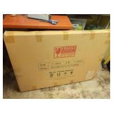 24x36 Inch Black Frame LED Bathroom Mirror with Lights, Dimmable Smart Lighted Bathroom Mirror, Anti-Fog, 3 Colors, Frontlit and Backlit, Waterproof, Memory Function Wall Mirror for Bathroom - Retail: 24x36 Inch Black Frame LED Bathroom Mirror with Lights, Dimmable Smart Lighted Bathroom Mirror, Anti-Fog, 3 Colors, Frontlit and Backlit, Waterproof, Memory Function Wall Mirror for Bathroom - Retail: