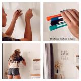 Ships Next Day, Made in USA - Acrylic Dry Erase Board | Non-Magnetic Dry Erase Board | Hanging Frameless White Board | Acrylic for Office, School and Home Walls | for Kids & Adults (Black - 12x18) - R Ships Next Day, Made in USA - Acrylic Dry Erase Board | Non-Magnetic Dry Erase Board | Hanging Frameless White Board | Acrylic for Office, School and Home Walls | for Kids & Adults (Black - 12x18) - R