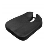 ODTPHQP 1 Piece Cushion Suitable for Office, car and Home Seating Breathable and Easy to Clean, Ideal for Sitting, Driving and Studying, Available in Black and Grey(Mesh Black,Medium) - Retail: $55 ODTPHQP 1 Piece Cushion Suitable for Office, car and Home Seating Breathable and Easy to Clean, Ideal for Sitting, Driving and Studying, Available in Black and Grey(Mesh Black,Medium) - Retail: $55