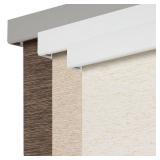 Set of 2 - Persilux Free-Stop Cordless 100% Blackout Roller Window Shades for Home, Natural Woven Fabric UV Protection Privacy Roller Shades for Indoor Windows Blinds for Sliding Glass Doors, Khaki 24 Set of 2 - Persilux Free-Stop Cordless 100% Blackout Roller Window Shades for Home, Natural Woven Fabric UV Protection Privacy Roller Shades for Indoor Windows Blinds for Sliding Glass Doors, Khaki 24