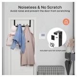 Optish Over The Door Hooks, Door Hanger Hooks for Hanging, Over The Doors Towel Racks for Bathroom with 12 Coat Hook, Coat Rack Dorm Essentials Bathroom Accessories(1 Pack, Black) - Retail:  Optish Over The Door Hooks, Door Hanger Hooks for Hanging, Over The Doors Towel Racks for Bathroom with 12 Coat Hook, Coat Rack Dorm Essentials Bathroom Accessories(1 Pack, Black) - Retail: