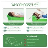 CHxxy Foldable Mattress with Pillow- 4 Inch Memory Foam Tri-fold for Adults&Kids- Portable Folding Floor Tent, Camper, RV Travel, Guest - Retail: $104 CHxxy Foldable Mattress with Pillow- 4 Inch Memory Foam Tri-fold for Adults&Kids- Portable Folding Floor Tent, Camper, RV Travel, Guest - Retail: $104