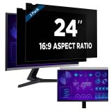 Magicmoon 2-Pack 24 Inch Computer Privacy Screen Filter, Anti-Spy/Glare Protector Film for Widescreen Monitor with 16:9 Aspect Ratio (Width x Height: 531mm x 298mm) - Retail: $37 Magicmoon 2-Pack 24 Inch Computer Privacy Screen Filter, Anti-Spy/Glare Protector Film for Widescreen Monitor with 16:9 Aspect Ratio (Width x Height: 531mm x 298mm) - Retail: $37