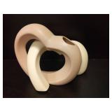 Ceramic Vase Set Heart Shaped - Retail: $43 Ceramic Vase Set Heart Shaped - Retail: $43