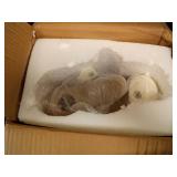 Ceramic Vase Set Heart Shaped - Retail: $43 Ceramic Vase Set Heart Shaped - Retail: $43