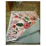 Terrug 8x10 Pink Floral Area Rug for Living Room,Boho Machine Washable Ultra-Thin Rugs with Non-Slip Blacking for Bedroom,Large Flower Carpet for Dining Room Playroom Floor Decor - Retail: $90 Terrug 8x10 Pink Floral Area Rug for Living Room,Boho Machine Washable Ultra-Thin Rugs with Non-Slip Blacking for Bedroom,Large Flower Carpet for Dining Room Playroom Floor Decor - Retail: $90