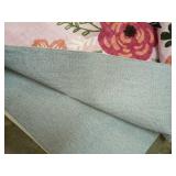 Terrug 8x10 Pink Floral Area Rug for Living Room,Boho Machine Washable Ultra-Thin Rugs with Non-Slip Blacking for Bedroom,Large Flower Carpet for Dining Room Playroom Floor Decor - Retail: $90 Terrug 8x10 Pink Floral Area Rug for Living Room,Boho Machine Washable Ultra-Thin Rugs with Non-Slip Blacking for Bedroom,Large Flower Carpet for Dining Room Playroom Floor Decor - Retail: $90