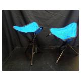 2 PCS Travel Folding Camping Stool, 17 Inch Folding Outdoor Tripod Seats, Portable Camping Stool with Adjustable Carry Strap, 3 Legged Fishing Chair for Hiking, Mountaineering, Picnic, Beach, Lawn - R 2 PCS Travel Folding Camping Stool, 17 Inch Folding Outdoor Tripod Seats, Portable Camping Stool with Adjustable Carry Strap, 3 Legged Fishing Chair for Hiking, Mountaineering, Picnic, Beach, Lawn - R