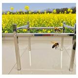 bees are busy.Stainless Steel Beehive Stand - Sturdy & Durable Hive Support Base with Frame Holder, Fits 8/10-Frame Beehives, Compatible with Supers. - Retail: $36 bees are busy.Stainless Steel Beehive Stand - Sturdy & Durable Hive Support Base with Frame Holder, Fits 8/10-Frame Beehives, Compatible with Supers. - Retail: $36