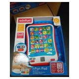 Set of 6 - Winfun I-Fun Pad – Interactive ABC Learning Tablet with 3 Play Levels, Letters, Shapes, Sounds & Music, Easy-Grip Design, Light-Up Fingerprint & Volume Control – Educational Toy f Set of 6 - Winfun I-Fun Pad – Interactive ABC Learning Tablet with 3 Play Levels, Letters, Shapes, Sounds & Music, Easy-Grip Design, Light-Up Fingerprint & Volume Control – Educational Toy f