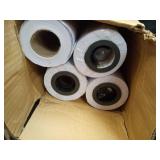 VOISEN Wide Format Paper,4 Rolls Plotter Paper 24 In x 150 Ft, CAD Bond Rolls,20lb,Bond Paper on 2\" Core for CAD Printing on Wide Format Ink Jet Printers - Retail: $64 VOISEN Wide Format Paper,4 Rolls Plotter Paper 24 In x 150 Ft, CAD Bond Rolls,20lb,Bond Paper on 2\" Core for CAD Printing on Wide Format Ink Jet Printers - Retail: $64