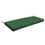 Honeycomb Outdoor Essentials Bench Cushion, 44 x 18, Hampton Texture Hunter Seat Pad for Porch Swing and Patio Furniture - Retail: $40 Honeycomb Outdoor Essentials Bench Cushion, 44 x 18, Hampton Texture Hunter Seat Pad for Porch Swing and Patio Furniture - Retail: $40