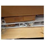 Vilaxing Wire Closet Organizer System, Wall Mounted 6.5 Ft. Custom Closet Kit for Bedrooms, Adjustable Storage Shelves for Clothes, Shoes, and Handbags - Retail: $90 Vilaxing Wire Closet Organizer System, Wall Mounted 6.5 Ft. Custom Closet Kit for Bedrooms, Adjustable Storage Shelves for Clothes, Shoes, and Handbags - Retail: $90