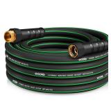 Heavy Duty Garden Hose 25ft, NON-EXPANDABLE Flexible Water Hose, Kink Resistant Lightweight Hybrid Hose, Leakproof Hose Male to Female Fittings - Retail: $22 Heavy Duty Garden Hose 25ft, NON-EXPANDABLE Flexible Water Hose, Kink Resistant Lightweight Hybrid Hose, Leakproof Hose Male to Female Fittings - Retail: $22