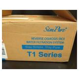 SimPure T1-400ALK Alkaline UV Reverse Osmosis System, NSF/ANSI 58 Certified, Tankless RO Water Filter System 400 GPD, pH+ Remineralization Water Filtration Under Sink, BPA Free, Built-in Pump - Retail SimPure T1-400ALK Alkaline UV Reverse Osmosis System, NSF/ANSI 58 Certified, Tankless RO Water Filter System 400 GPD, pH+ Remineralization Water Filtration Under Sink, BPA Free, Built-in Pump - Retail
