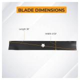 GYZJ High Lift Mower Blades Replacement Part Number Hu sqvarna Dixon 52 inch Deck 539112079 510417801 539117911 539117973 10782 10881 Compatible with MZT 52 EZ 5224 EZ 4220 EZ 5221, 3 Pack - Retail: $ GYZJ High Lift Mower Blades Replacement Part Number Hu sqvarna Dixon 52 inch Deck 539112079 510417801 539117911 539117973 10782 10881 Compatible with MZT 52 EZ 5224 EZ 4220 EZ 5221, 3 Pack - Retail: $