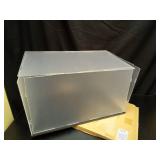 Clear Acrylic Display Case-Assemble Countertop Box with Black Base ,Dustproof Protection Showcase for Action Figures Toys Collectibles (22x13x12in/55x33x30cm) - Retail: $60 Clear Acrylic Display Case-Assemble Countertop Box with Black Base ,Dustproof Protection Showcase for Action Figures Toys Collectibles (22x13x12in/55x33x30cm) - Retail: $60