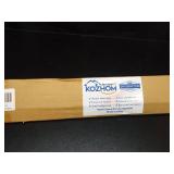 Slide-in Range Rear Filler Kit Black, Universal Triangular Fill Strip, Top Trim Kit Between Stove and Wall for Whirlpool & Most Brand, Aluminum Gap Cover, 30\" Long - Retail: $36 Slide-in Range Rear Filler Kit Black, Universal Triangular Fill Strip, Top Trim Kit Between Stove and Wall for Whirlpool & Most Brand, Aluminum Gap Cover, 30\" Long - Retail: $36