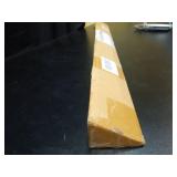 Slide-in Range Rear Filler Kit Black, Universal Triangular Fill Strip, Top Trim Kit Between Stove and Wall for Whirlpool & Most Brand, Aluminum Gap Cover, 30\" Long - Retail: $36 Slide-in Range Rear Filler Kit Black, Universal Triangular Fill Strip, Top Trim Kit Between Stove and Wall for Whirlpool & Most Brand, Aluminum Gap Cover, 30\" Long - Retail: $36