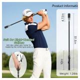 Rocalt Golf Swing Trainer, Right-Handed Click Stick Grip Trainer | Practice & Pre-Round Warm-Up Golf Training Aid for Inertia & Swing Tempo Practice, Helps Improve Flexibility & Maintain Balance - Ret Rocalt Golf Swing Trainer, Right-Handed Click Stick Grip Trainer | Practice & Pre-Round Warm-Up Golf Training Aid for Inertia & Swing Tempo Practice, Helps Improve Flexibility & Maintain Balance - Ret