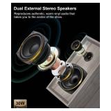 Record Player with Speakers and USB Encoding, Belt Driven Vintage Bluetooth Turntables for Vinyl Records with 20W Power External Speakers, 3 Speed 3 Size, Auto Stop, Dust Cover, RCA/AUX Port Dark Gree Record Player with Speakers and USB Encoding, Belt Driven Vintage Bluetooth Turntables for Vinyl Records with 20W Power External Speakers, 3 Speed 3 Size, Auto Stop, Dust Cover, RCA/AUX Port Dark Gree