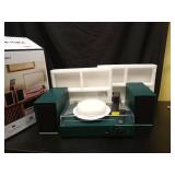 Record Player with Speakers and USB Encoding, Belt Driven Vintage Bluetooth Turntables for Vinyl Records with 20W Power External Speakers, 3 Speed 3 Size, Auto Stop, Dust Cover, RCA/AUX Port Dark Gree Record Player with Speakers and USB Encoding, Belt Driven Vintage Bluetooth Turntables for Vinyl Records with 20W Power External Speakers, 3 Speed 3 Size, Auto Stop, Dust Cover, RCA/AUX Port Dark Gree