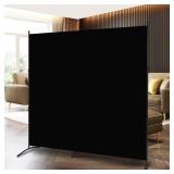 Room Divider 6FT Folding Privacy Screens, Partition Room Dividers w/Freestanding Design, Portable Wall Divider for Room Separtation, Fabric Screen Panel for Home Office Dorm (Black, 1 Panel) - Retail: Room Divider 6FT Folding Privacy Screens, Partition Room Dividers w/Freestanding Design, Portable Wall Divider for Room Separtation, Fabric Screen Panel for Home Office Dorm (Black, 1 Panel) - Retail: