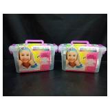 2Pack Fashion Angels Tie Dye Kit - Neon Tie Dye Hair Accessories Kit, Non Toxic Dyes, Complete Set with Scrunchies, Headband, Gloves, Elastic Bands, and Storage Bin - Retail: $38 2Pack Fashion Angels Tie Dye Kit - Neon Tie Dye Hair Accessories Kit, Non Toxic Dyes, Complete Set with Scrunchies, Headband, Gloves, Elastic Bands, and Storage Bin - Retail: $38