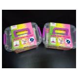 2Pack Fashion Angels Tie Dye Kit - Neon Tie Dye Hair Accessories Kit, Non Toxic Dyes, Complete Set with Scrunchies, Headband, Gloves, Elastic Bands, and Storage Bin - Retail: $38 2Pack Fashion Angels Tie Dye Kit - Neon Tie Dye Hair Accessories Kit, Non Toxic Dyes, Complete Set with Scrunchies, Headband, Gloves, Elastic Bands, and Storage Bin - Retail: $38