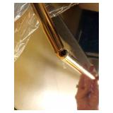 pombconw Natural Ostrich Feather Lamp Modern Floor Lamp for Living Room LED Standing Lamp with Foot Switch Gold Finish Elegant Feather Lampshade for Girl Bedroom Decor (Blue Green) - Retail: $189 pombconw Natural Ostrich Feather Lamp Modern Floor Lamp for Living Room LED Standing Lamp with Foot Switch Gold Finish Elegant Feather Lampshade for Girl Bedroom Decor (Blue Green) - Retail: $189