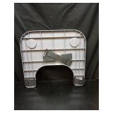 AlveyTech Gray Wheelchair Tray Table with Cup Holder - Lap Desk for 18\" - 20\" Wide Seat Medical Wheelchairs or Transport Chairs - ABS Plastic Construction - for Adults & Kids - Retail: $45 AlveyTech Gray Wheelchair Tray Table with Cup Holder - Lap Desk for 18\" - 20\" Wide Seat Medical Wheelchairs or Transport Chairs - ABS Plastic Construction - for Adults & Kids - Retail: $45