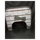 AlveyTech Gray Wheelchair Tray Table with Cup Holder - Lap Desk for 18\" - 20\" Wide Seat Medical Wheelchairs or Transport Chairs - ABS Plastic Construction - for Adults & Kids - Retail: $45 AlveyTech Gray Wheelchair Tray Table with Cup Holder - Lap Desk for 18\" - 20\" Wide Seat Medical Wheelchairs or Transport Chairs - ABS Plastic Construction - for Adults & Kids - Retail: $45