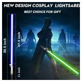 BSTSABER RGB Dueling Lightsaber, Motion Control 39 Sets Sound Effects and 12 Colors Change, Smooth Swing Metal Handle Light Saber for Adults Cosplay Gifts (RGB) - Retail: $140 BSTSABER RGB Dueling Lightsaber, Motion Control 39 Sets Sound Effects and 12 Colors Change, Smooth Swing Metal Handle Light Saber for Adults Cosplay Gifts (RGB) - Retail: $140