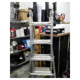 Gorilla Ladders 22 ft. Reach Aluminum Multi-Position Ladder, 300 lbs. Load Capacity