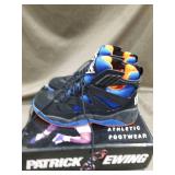 Patrick Ewing Athletics Basketball Shoes Black/Blue Size 11