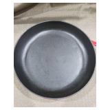 Lodge Red Enamel Cast Iron Skillet