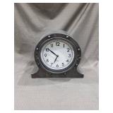 Faux 1870s Industrial Metal Ship Clock